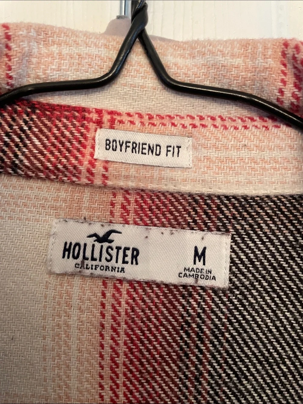 Hollister soft plaid